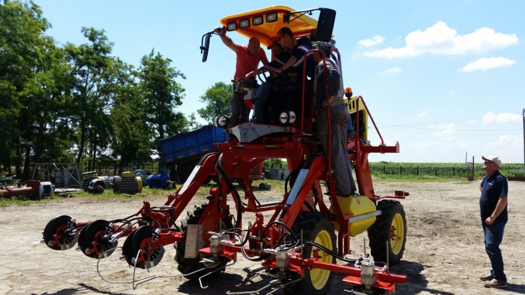 Livraison de machines en Roumanie